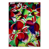 Crimson tropical Singapour Orchidées fleuris (Devant)