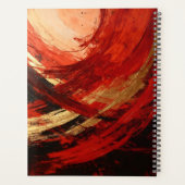Crimson Vortex Planner (Achterkant)