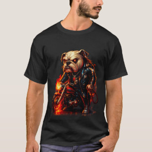 Crimson Warrior Beer – Fantasy Samurai Dier T-Shir T-shirt