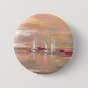 Crimson Waves Ronde Button 5,7 Cm