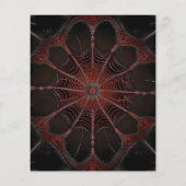 Crimson Web: Fractale dans met de Redback Spider Flyer (Achterkant)