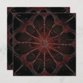 Crimson Web: Fractale dans met de Redback Spider Kaart (Voorkant / Achterkant)