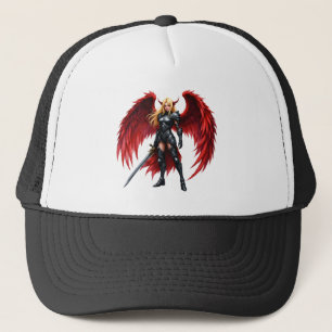 Crimson Wing – Gevallen engel krijger. Trucker Pet