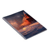 Crimson Winter in het Kremlin Notitieboek (Rechterzijde)