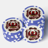 CrimsonCore: Poker Chip Design uit het BD Verse (Opstapeling)