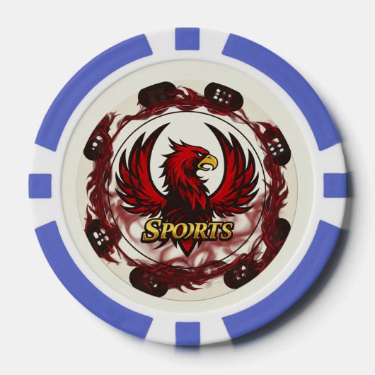 CrimsonCore: Poker Chip Design uit het BD Verse (Voorkant)