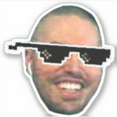 Crimulus crimulGangsta Twitch Emote Sticker (Voorkant)