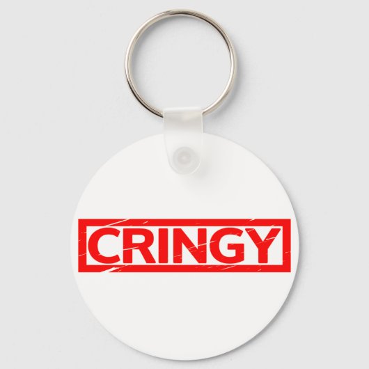 Cringy Stamp Sleutelhanger (Voorkant)