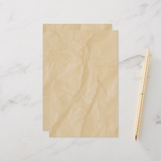 Crinkle Paper Achtergrond Stationery Briefpapier