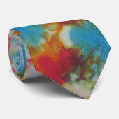 Crinkle Tie Dye Necktie Stropdas (Opgerold)