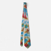 Crinkle Tie Dye Necktie Stropdas (Achterkant)