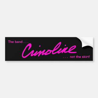 Crinoline Bumpersticker
