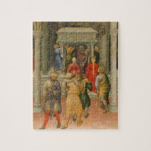Crippled and Sick Cured in Tomb of St. Nicholas Legpuzzel