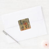 Crippled and Sick Cured in Tomb of St. Nicholas Vierkante Sticker (Envelop)