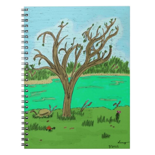 Crique avec Carnet arboré (Devant)