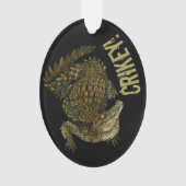 Crique de crocodile ! Ornement (devant)