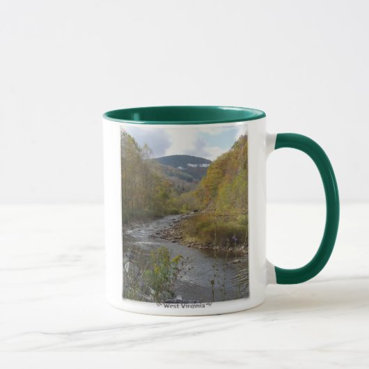 crique de la Virginie-Occidentale Mug (Droite)