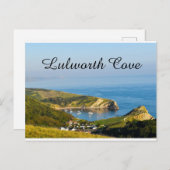 Crique de Lulworth - Carte postale britannique (Devant / Derrière)