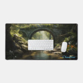 Crique personnalisée dans le tapis de bureau fores (Clavier et souris)