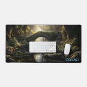 Crique personnalisée dans le tapis de bureau fores (Clavier et souris)