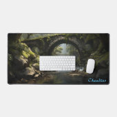 Crique personnalisée dans le tapis de bureau fores (Clavier et souris)