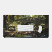 Crique personnalisée dans le tapis de bureau fores (Clavier et souris)