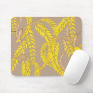 Criquet de miel sur un tapis de souris