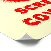 Cris Blood Dirt Bike Motocross Imprimer Poster (Coin)