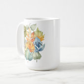 Crise d'automne Feuilles Mug (Devant gauche)