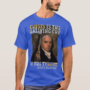 crisis is de verschrikkelijke grilling van de vier t-shirt