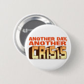 CRISIS RONDE BUTTON 5,7 CM (Voorkant /achterkant)