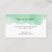 crisiskaarten visitekaartje (Achterkant)