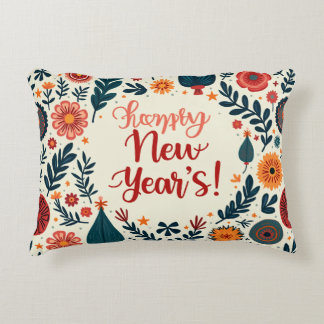 crismas & joyeux coussin de nouvelle année