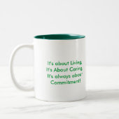 Crismon fait une pointe les tasses de café (Gauche)