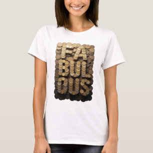 Crisp Gold STOF Grafisch ontwerp T-shirt