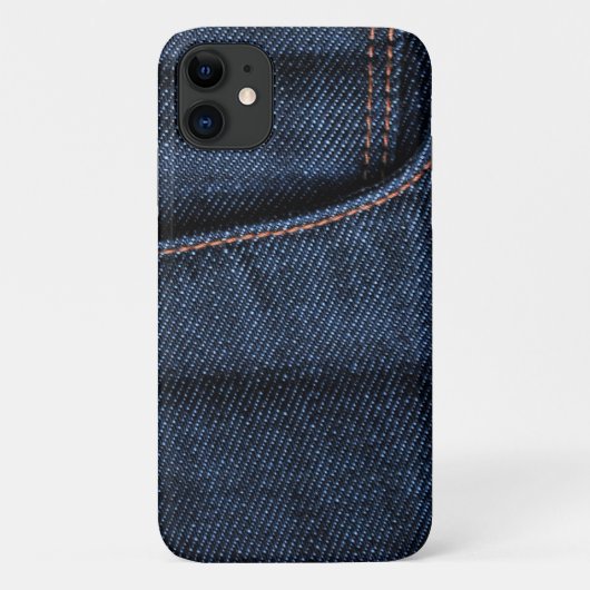 Crisp New Blue Jeans Pocket Case-Mate iPhone Case (Achterkant)