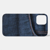 Crisp New Blue Jeans Pocket Coque-Mate coque iphon (Verso (horizontal))