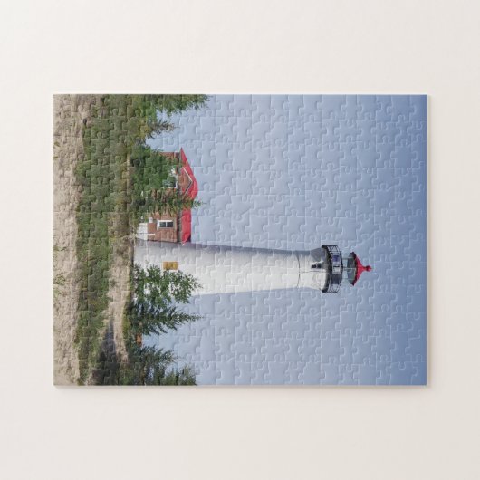 Crisp Point Lighthouse Legpuzzel (Horizontaal)