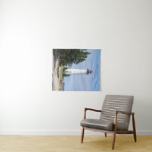 Crisp Point Vuurtoren wandtapijt Wandkleed (In Situ (horizontaal))