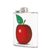 Crisp Red Apple Flask Heupfles (Links)