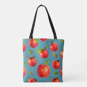 Crisp Red Apples Pattern Draagtas (Achterkant)