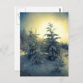 Crisp Winter Morning Briefkaart (Voorkant / Achterkant)