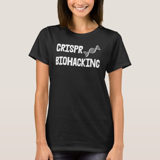 Crispr Biohacking T-shirt (Voorkant)