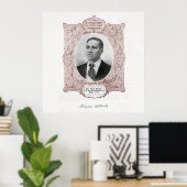 Crispus Attucks Black Martyr van de Amerikaanse re Poster (Thuiskantoor)