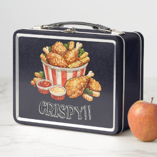 Crispy Fried Chicken Emmer Aquarel Kunst
