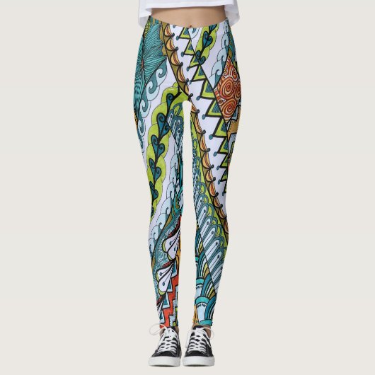 Criss Cross Leggings par Laurie (Devant)