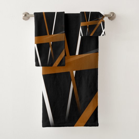 Criss sans couture lignes Brown et blanches de (En situation)