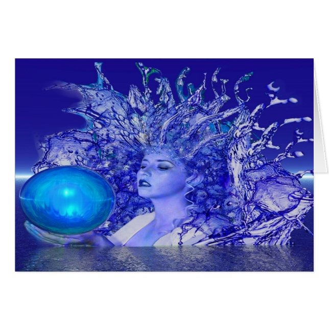 Cristal bleu (Devant horizontal)