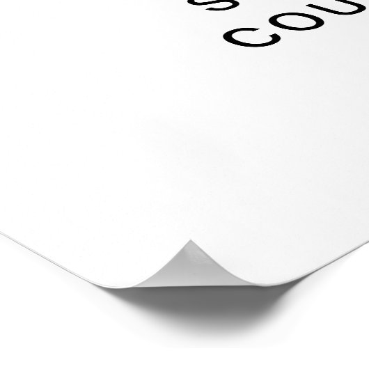 CRISTAL Bubbles and Brews Couples Shower Sign Poster (Hoek)