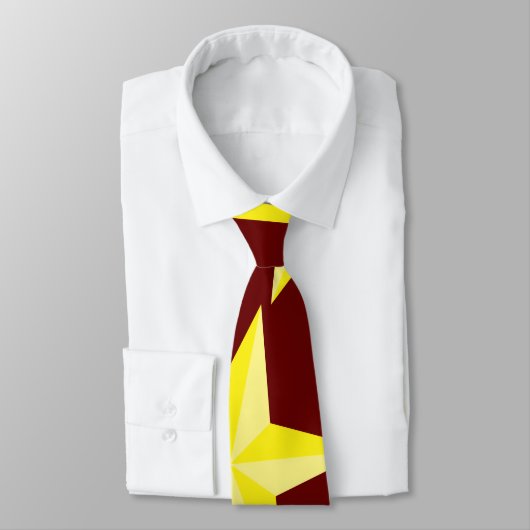 cristal étoile rouge cravate (Attaché)